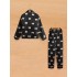 Conjunto de pijamas y pantalones de manga larga para niñas, ropa para niños