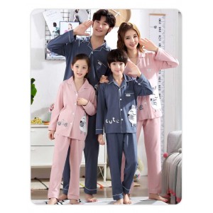 Coreano nuevo algodón madre e hija familia tres o cuatro traje familiar servicio a domicilio