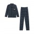 casual suelto de gran tamaño para hombre pijamas algodón otoño de mediana edad papá ropa de dormir