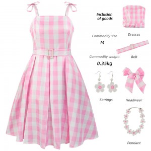 Barbie Custume film Barbie Cos Costume Cosplay film en direct Barbie robes