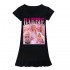 Pyjama Barbie poupée Barbie filles pyjama à manches courtes en soie glacée chemise de nuit pyjama Barbie vêtements de maison jupe
