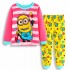 Pyjamas pour enfants Minions Le Buddies Ensembles de pyjamas en coton à manches longues Minions