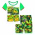 Short d'été à manches courtes pour enfants, pyjama tortues Ninja mutantes pour adolescentes