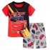 Pyjama Cars Lightning Mcqueen Dessin animé Lightning Mcqueen Pyjama à manches courtes