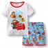 Pyjama Cars Lightning Mcqueen Ensemble de pyjama à manches courtes Lightning Mcqueen