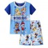 Pyjama T-shirt à manches courtes pour enfants Paw Patrol assorti pour l'été