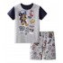Pyjama T-shirt à manches courtes pour enfants Paw Patrol assorti pour l'été
