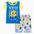Pyjamas d'été pour enfants Minions Le Buddies Minions T-shirt à manches courtes ensembles de pyjamas de dessin animé en coton