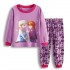 Pyjamas Disney Elsa en pur coton Pyjamas Elsa la Reine des Neiges Princesse Elsa et Anna Ensembles de pyjamas à manches longues