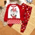 Pyjama de vacances Mickey Mouse et ses amis, dessin animé Disney Mickey Mouse, pantalon à manches longues, ensemble pyjama pour enfants