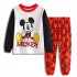 Pyjama de vacances Mickey Mouse et ses amis, dessin animé Disney Mickey Mouse, pantalon à manches longues, ensemble pyjama pour enfants