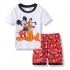Ensemble de pyjama à manches courtes Mickey Mouse pour enfants Disney Mickey Mouse et ses amis Pyjamas de vacances