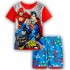 Pyjama Avengers Spiderman Short à manches courtes ensemble deux pièces pyjama pour garçon pyjama d'été Spider-man