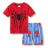 Pyjama Avengers Spiderman Short à manches courtes ensemble deux pièces pyjama pour garçon pyjama d'été Spider-man