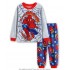 J'aime maman et papa pyjama de dessin animé à manches longues pour garçons