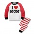Pyjamas de super-héros Pyjamas en coton à manches longues pour garçons Ensemble de dessins animés pour enfants Pyjamas sur le thème des super-héros