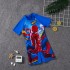 Maillot de bain d'été pour enfants garçons Spider-Man, Superman, Batman