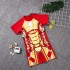 Été enfants garçons Spider-Man, Superman, Batman pyjama maillot de bain costume bleu lunettes de natation