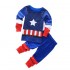 Sous-vêtements de Style dessin animé pour garçons, ensemble de vêtements de maison, super-héros pour enfants, pyjama Spider-man
