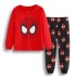 Pyjama Marvel pour bébé garçon, sous-vêtements de Style dessin animé, ensemble de vêtements pour la maison, super-héros pour enfants, pyjama Spider-man