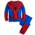 Iron Man Marvel Pyjamas Dessin Animé Marvel Superman Pyjamas Garçon Batman Costume + Cape Ensemble Trois Pièces