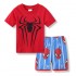 Vêtements de maison à manches courtes Spider-Man pour enfants, ensemble pyjama Batman Superman pour enfants d'âge moyen