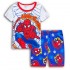 Vêtements de maison à manches courtes Spider-Man pour enfants, ensemble pyjama Batman Superman pour enfants d'âge moyen