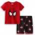 Spider-Man Marvel Pyjamas à manches courtes Ensemble de pyjama Spider-Man pour enfants d'âge moyen
