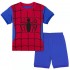 Spider-Man Marvel Pyjamas à manches courtes Ensemble de pyjama Spider-Man pour enfants d'âge moyen