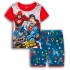 Vêtements de maison à manches courtes Iron Man pour enfants, ensembles de pyjama Batman pour enfants d'âge moyen