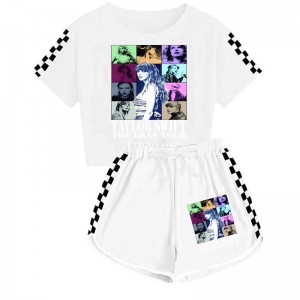 Taylor Swift garçons et filles T-shirt et shorts pyjama de sport enfants costume Taylor Swift