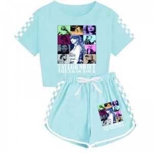 Taylor Swift garçons et filles T-shirt et shorts pyjamas sport enfants Taylor Swift costume