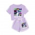 Taylor Swift garçons et filles T-shirt et shorts pyjamas sport enfants Taylor Swift costume