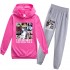 Taylor Swift Hoodie Sweat-shirt et pantalon décontracté pour enfants Ensemble pyjama Taylor Swift pour garçons