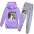 Taylor Swift Hoodie Sweat-shirt et pantalon décontracté pour enfants Ensemble pyjama Taylor Swift pour garçons