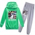 Taylor Swift Hoodie Sweat-shirt et pantalon décontracté pour enfants Ensemble pyjama Taylor Swift pour garçons