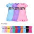 Taylor Swift 100-160 Pyjama à manches courtes pour filles, chemise de nuit, vêtements de maison, jupe