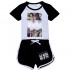 Taylor Swift 100-170 pyjama pour enfants Taylor Swift T-shirt short pyjama de sport costume