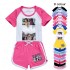 Taylor Swift 100-170 pyjama pour enfants Taylor Swift T-shirt short pyjama de sport costume