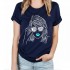 Taylor Swift T-shirt décontracté à manches courtes et col rond pour femme