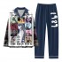 Pyjamas Taylor Swift élégants Ensembles de pyjama de style étoile Taylor Swift grande taille