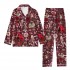 Taylor Swift 3D imprimé numérique à manches longues pantalons longs Homewear Taylor Swift ensemble de pyjamas pour les femmes