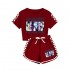 Taylor Swift garçons et filles T-shirt et shorts pyjamas de sport enfants Taylor Swift costumes