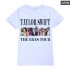 Taylor Swift T-shirt à manches courtes pour garçons et filles Pyjama d'été pour enfants Taylor Swift