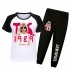 Ensemble de pyjama printemps et été taille 110-170 Taylor Swift pour enfants Ensemble de pyjama Taylor Swift