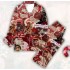 Taylor Swift printemps et automne chemise imprimée numérique 3D à manches longues pantalons longs maison ensemble de pyjama Taylor Swift pour hommes et femmes