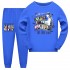 Taylor Swift110-170 Ensemble pyjama à manches longues et col rond pour garçons et filles