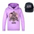 Taylor Swift Sweat à capuche + chapeau pour garçons et filles 4 couleurs Pyjama Taylor Swift et visière noire
