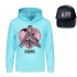 Sweat à capuche + bonnet enfant Taylor Swift 4 couleurs Pyjama Taylor Swift et visière noire