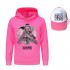 Sweat à capuche + bonnet enfant Taylor Swift 4 couleurs pyjama Taylor Swift et visière rose